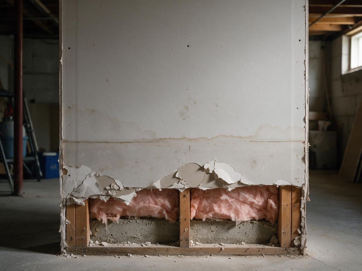 water damage restoration project in Swisher, IA
