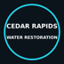 Cedar Rapids Water Restoration logo